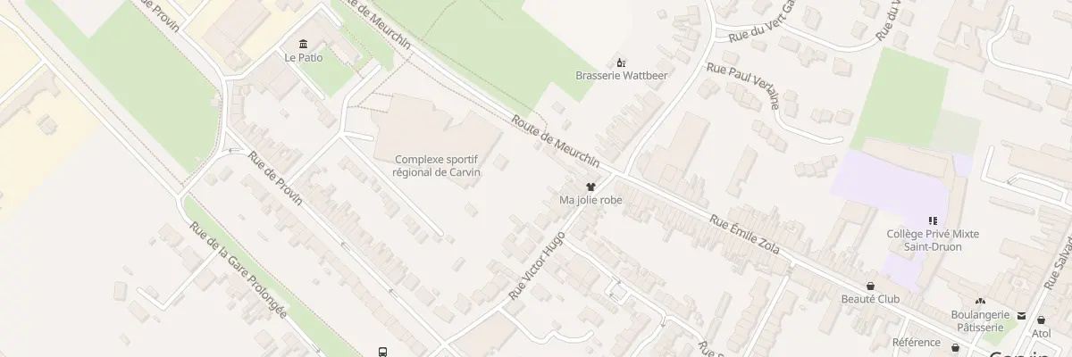 Plan du 31 Rue Victor Hugo à Carvin