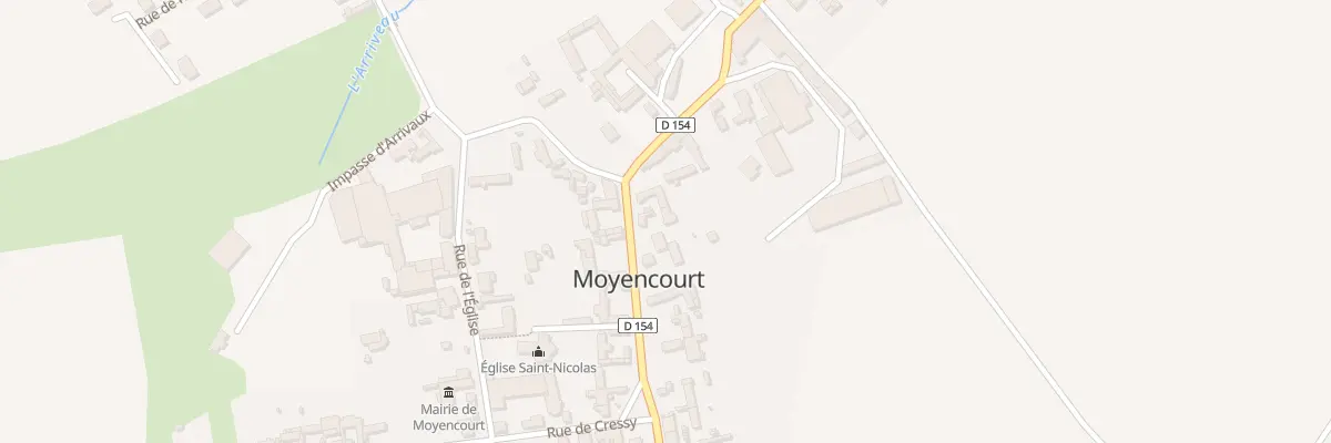 Plan du 5 Rue de la Croix Saint-claude à Moyencourt