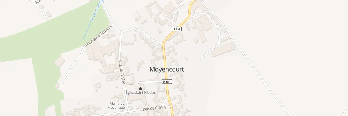Plan du 7 Rue de la Croix Saint-claude à Moyencourt