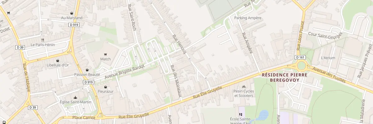 Plan du 85 Rue Hénocq à Hénin-Beaumont