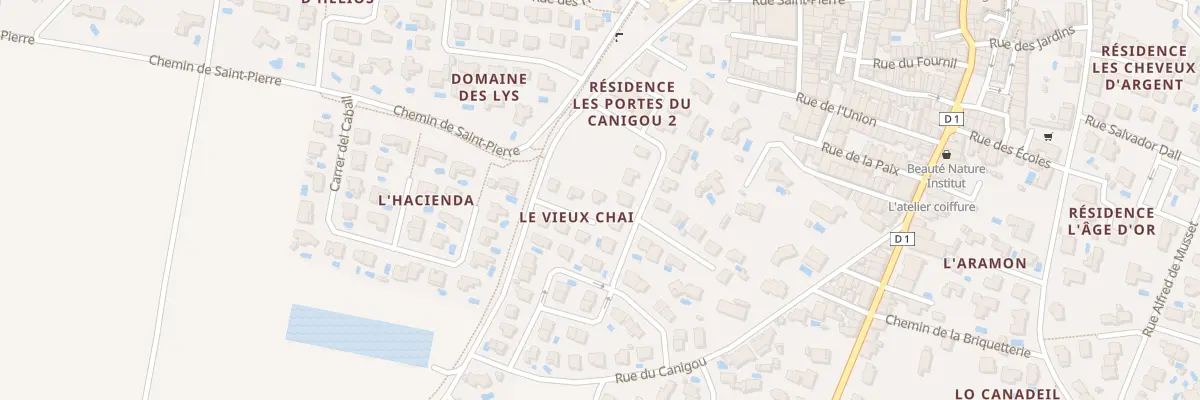 Plan du 5 Imp du Vieux Chai à Claira
