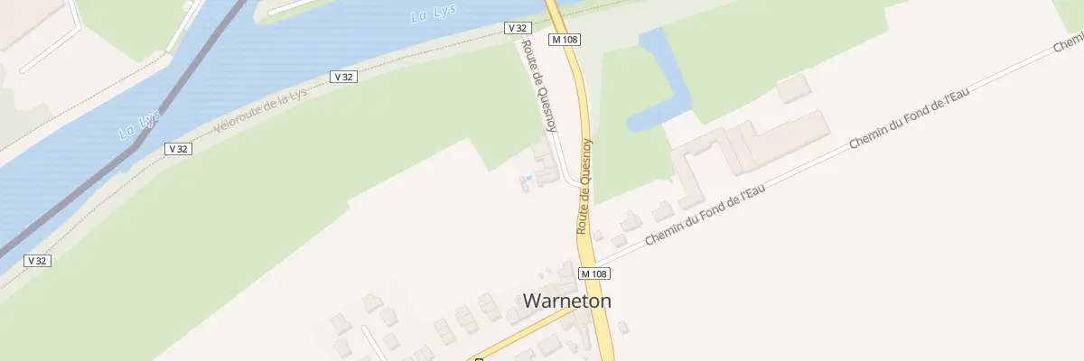Plan du 12 Rte de Quesnoy à Warneton