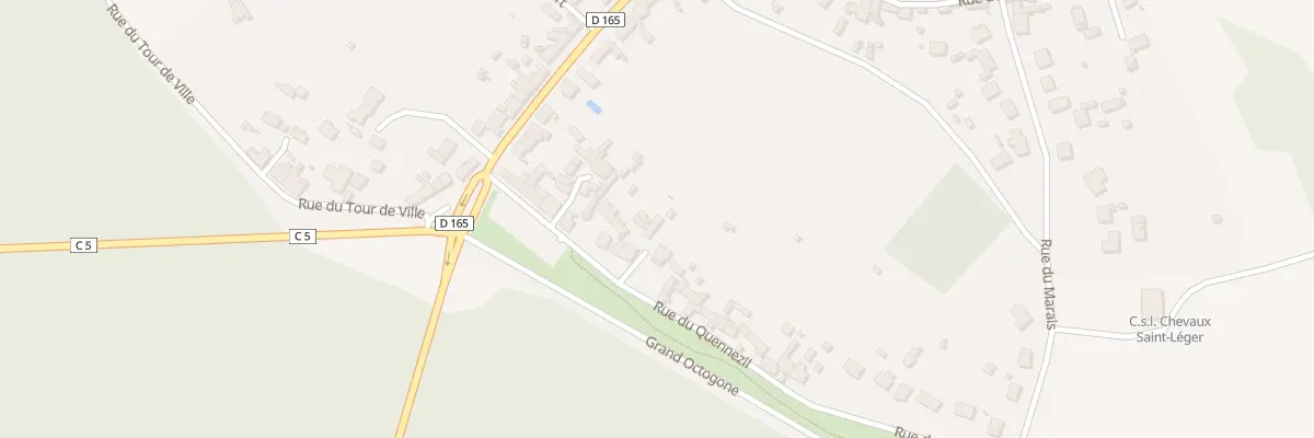 Plan du 20 Rue du Quennezil à Saint-Léger-aux-Bois
