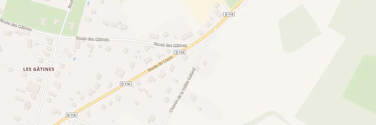 Plan du 9001 Rte de Cours à Cosne-Cours-sur-Loire
