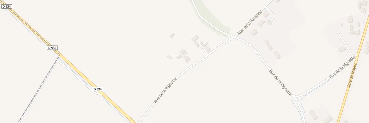 Plan du 36 Rue de la Vignette à Sermaize