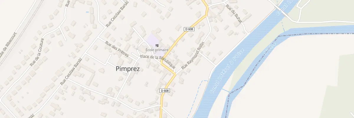 Plan du 81 Pl de la République à Pimprez