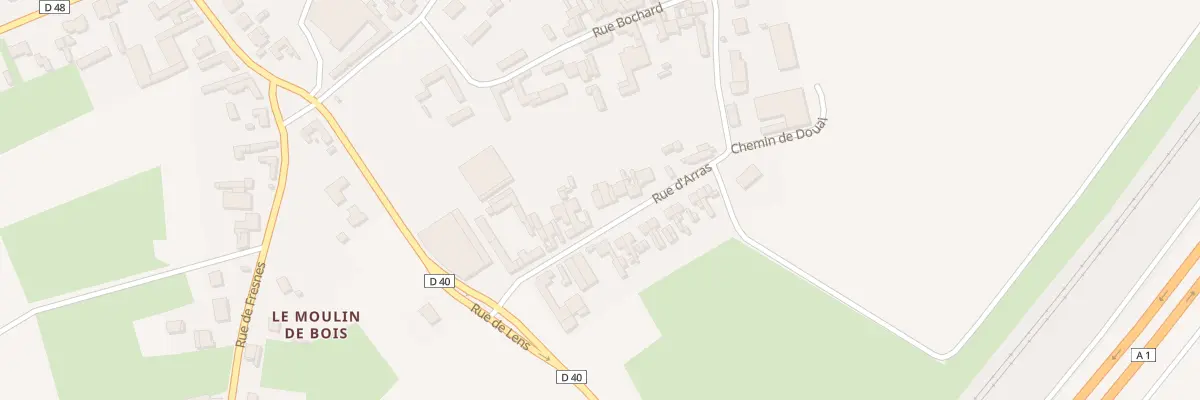 Plan du 11 Rue d’Arras à Izel-lès-Équerchin