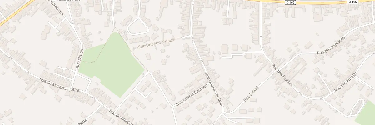 Plan du 56 Rue Uriane Sorriaux à Carvin