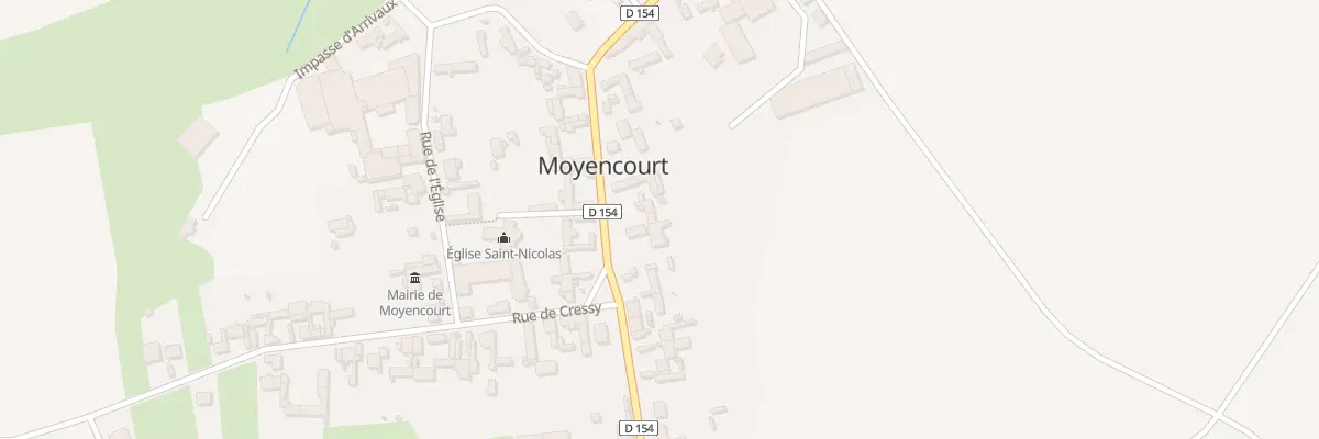 Plan du 15 Rue de la Croix Saint-claude à Moyencourt