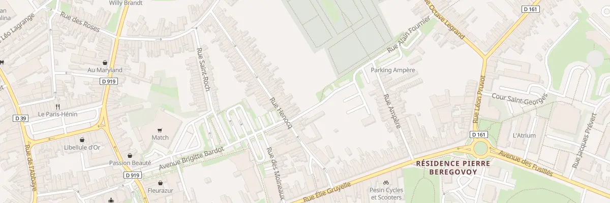 Plan du 130 Rue Hénocq à Hénin-Beaumont