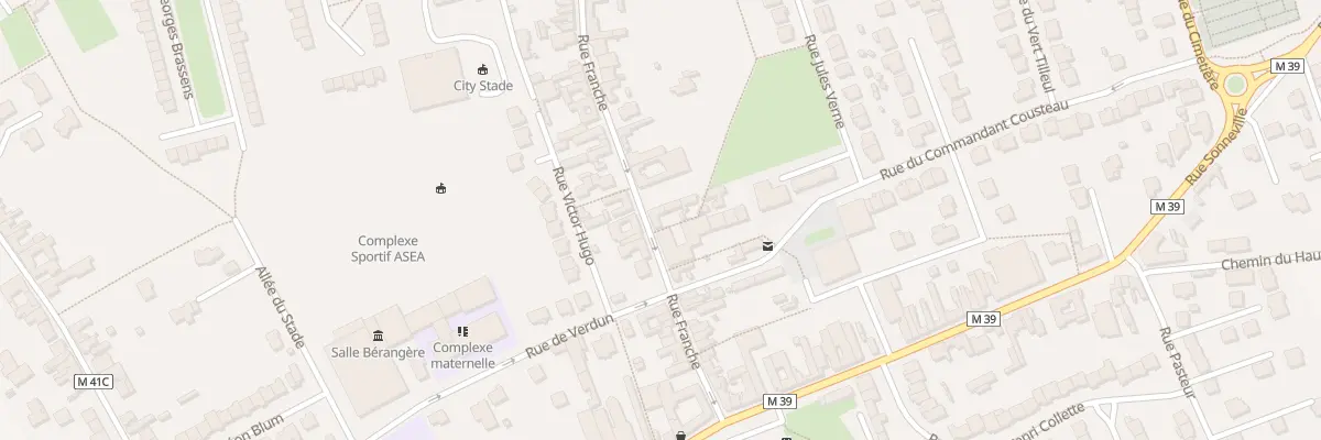 Plan du 30 Rue Franche à Allennes-les-Marais