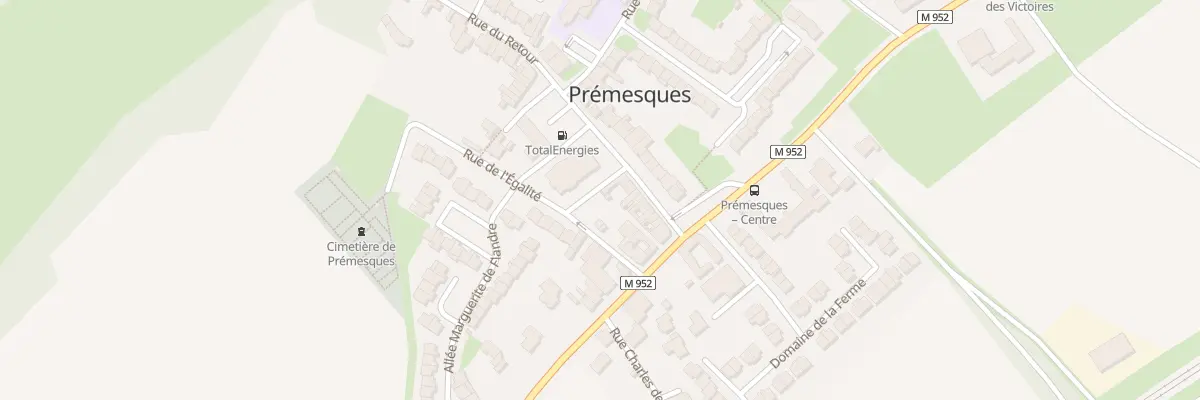 Plan du 55 Rue du Retour à Prémesques