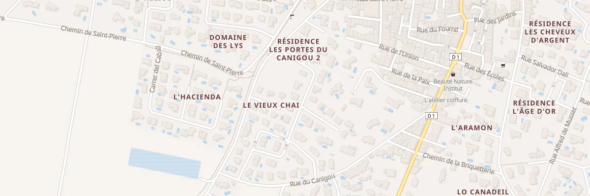 Plan du 13 Rue Gargal à Claira