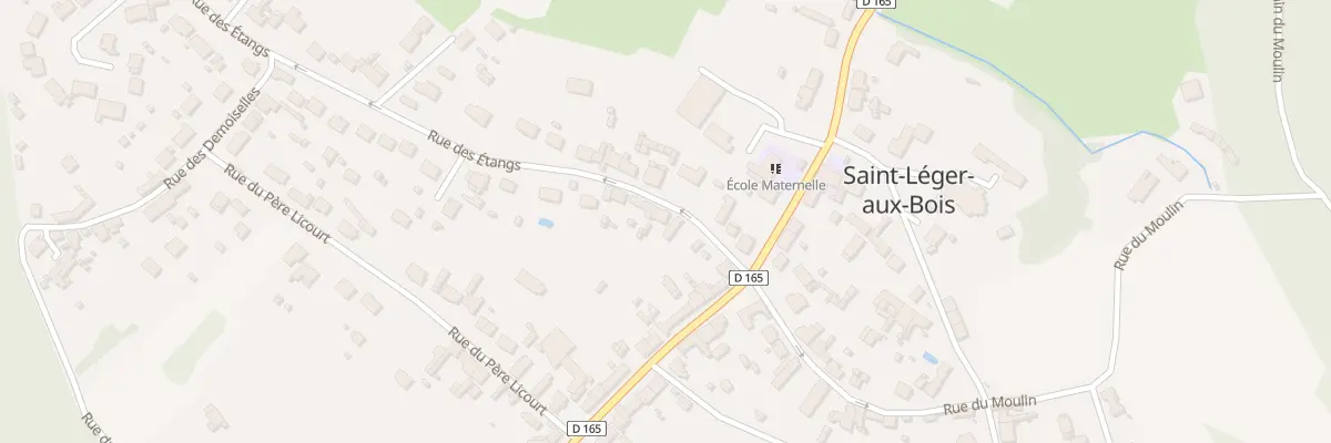 Plan du 6 Rue des Étangs à Saint-Léger-aux-Bois