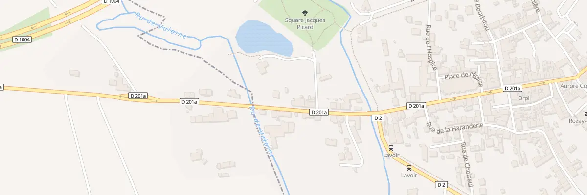 Plan du 3 Rue du Général Leclerc à Rozay-en-Brie