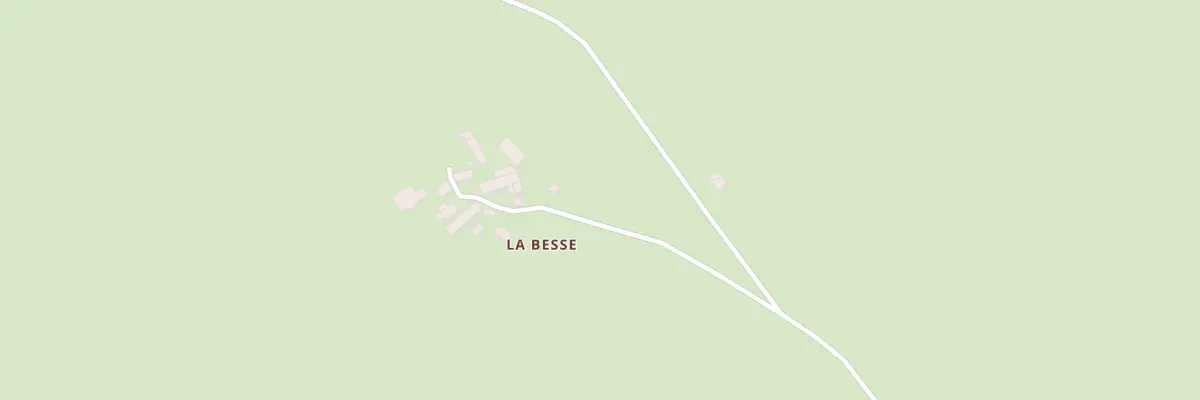 Plan du 6025 La Besse à Jabrun