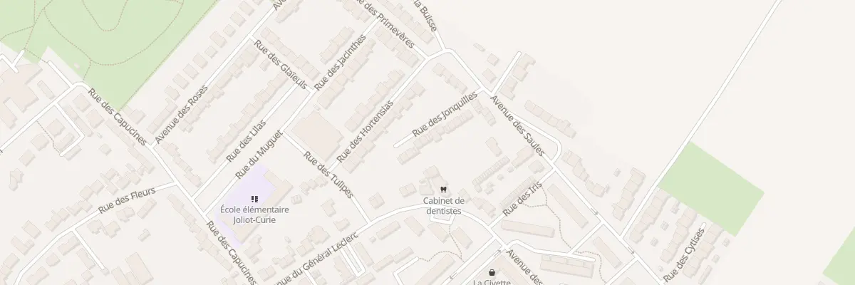 Plan du 11 Rue des Jonquilles à Courrières