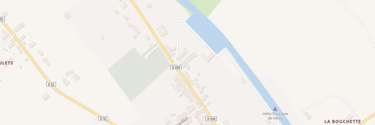 Plan du 4 Rue du Port à Herry