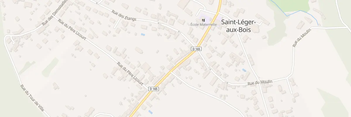 Plan du 15 Rue de Compiègne à Saint-Léger-aux-Bois
