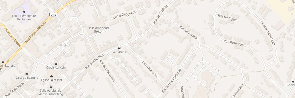Plan du 26T Rue des Fusillés à Courrières
