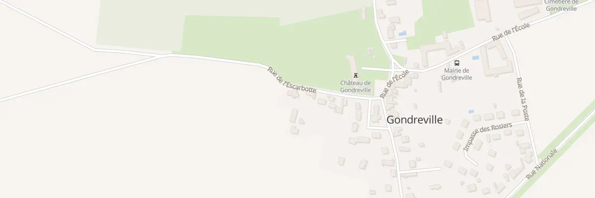 Plan du 9 Rue de l’Escarbotte à Gondreville