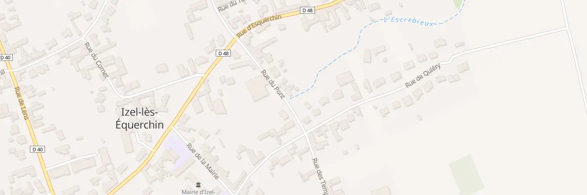 Plan du 4 Rue du Pont à Izel-lès-Équerchin