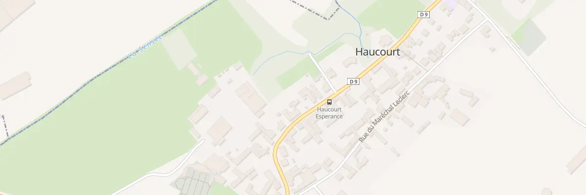 Plan du 47 Rue du Gen de Gaulle à Haucourt