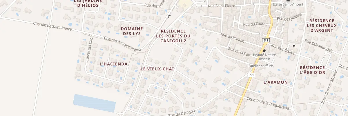 Plan du 15 Rue Gargal à Claira