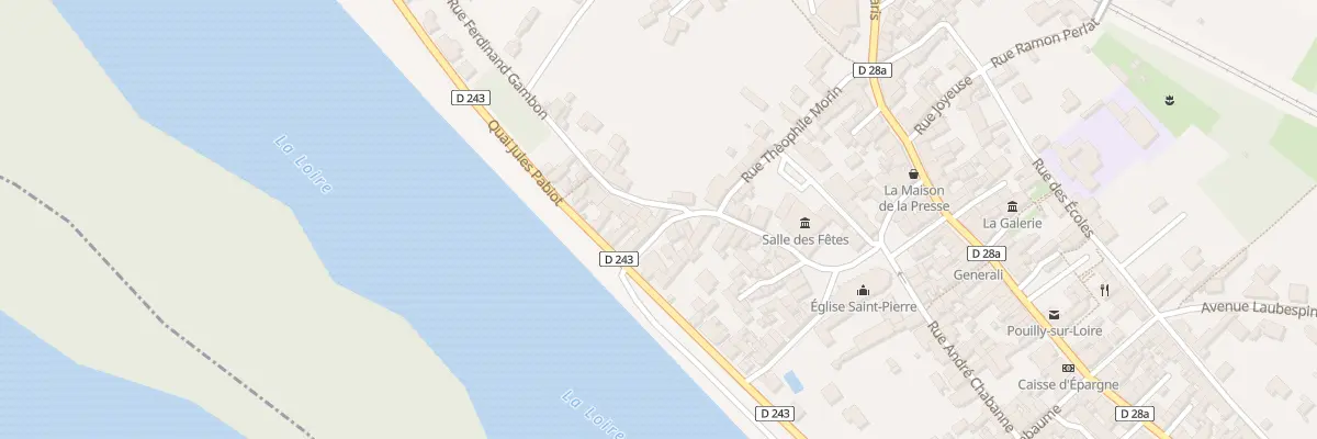 Plan du 4 Rue Thèophile Morin à Pouilly-sur-Loire