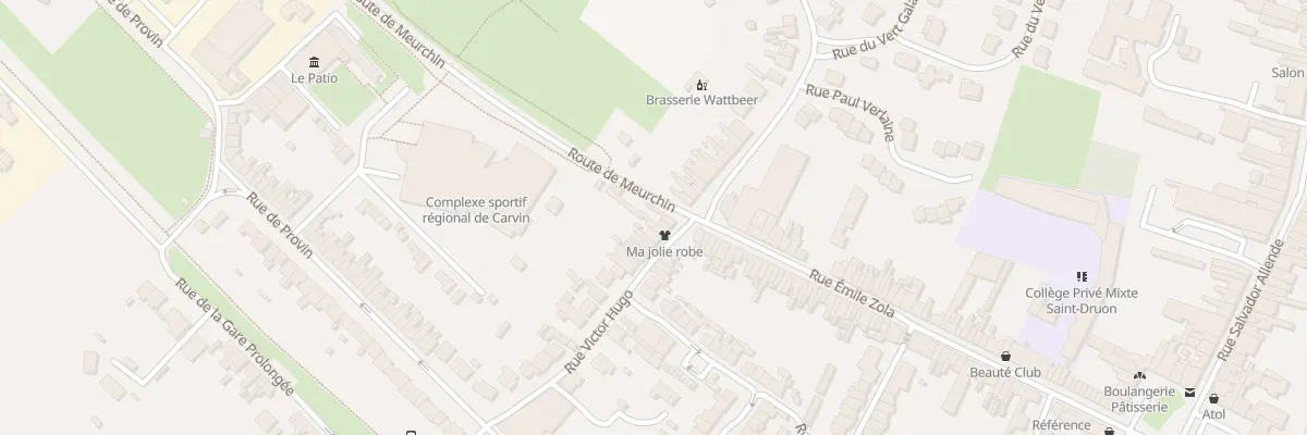 Plan du 43 Rue Victor Hugo à Carvin