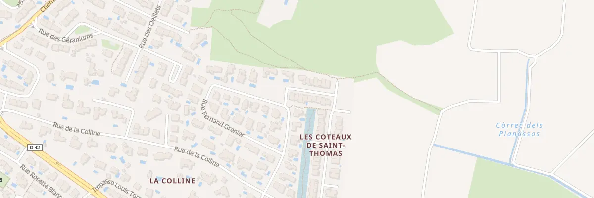 Plan du 56 Rue Lucie et Raymond Aubrac à Cabestany