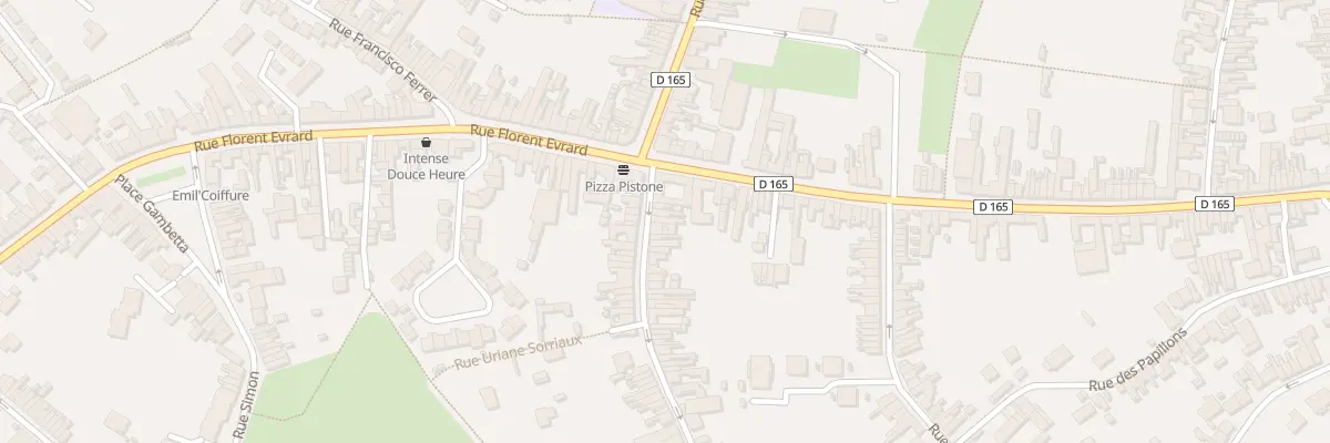 Plan du 7 Rue Uriane Sorriaux à Carvin