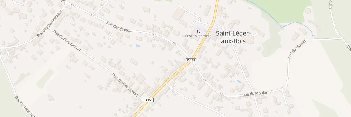 Plan du 9 Rue de Compiègne à Saint-Léger-aux-Bois