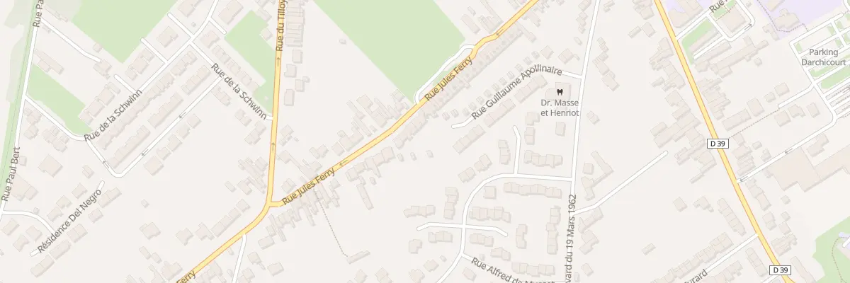 Plan du 301 Rue Jules Ferry à Hénin-Beaumont