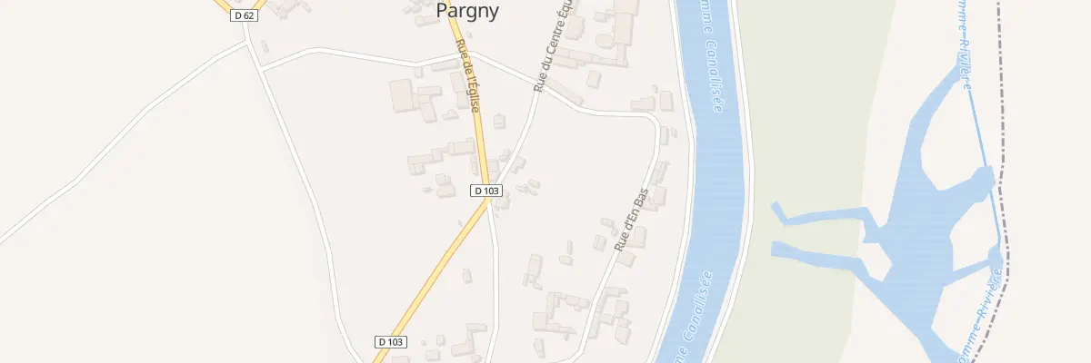 Plan du 4 Rue du Centre Équestre à Pargny