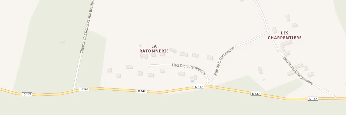 Plan du 5136 La Ratonnerie au Bignon-Mirabeau