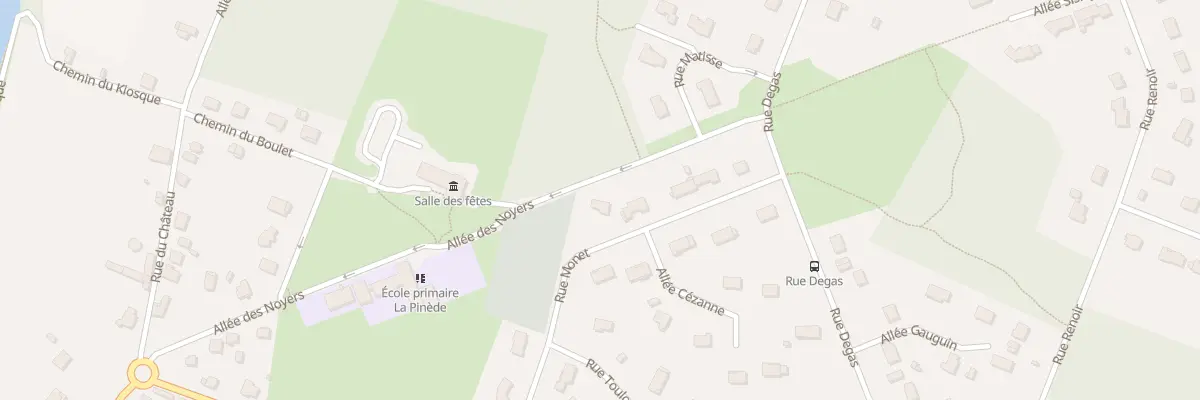 Plan du 1T Rue Monet à Germigny-l’Évêque