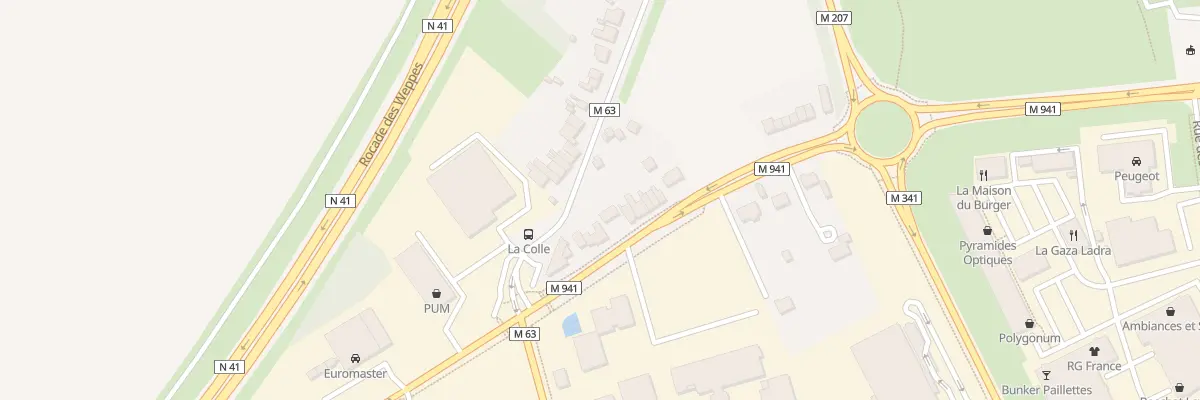 Plan du 323 Rue du Gen de Gaulle à Hallennes-lez-Haubourdin