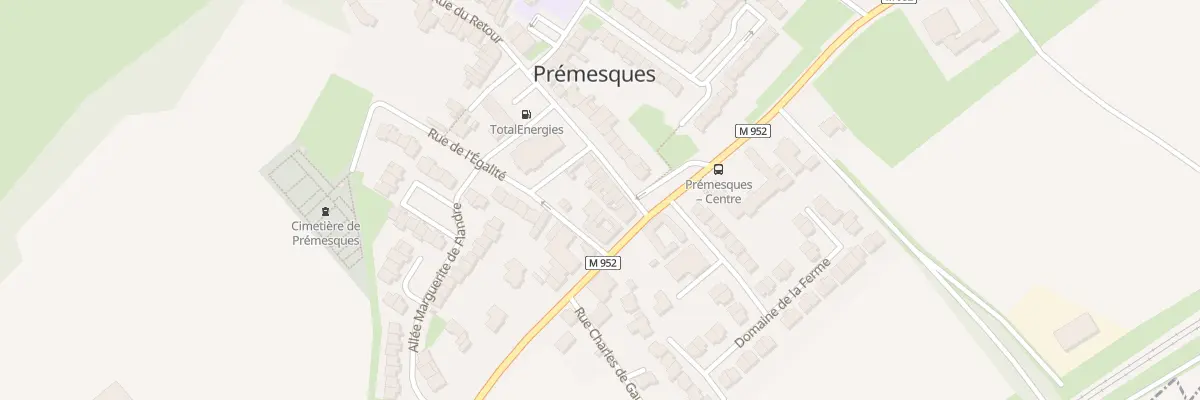 Plan du 33 Rue du Retour à Prémesques