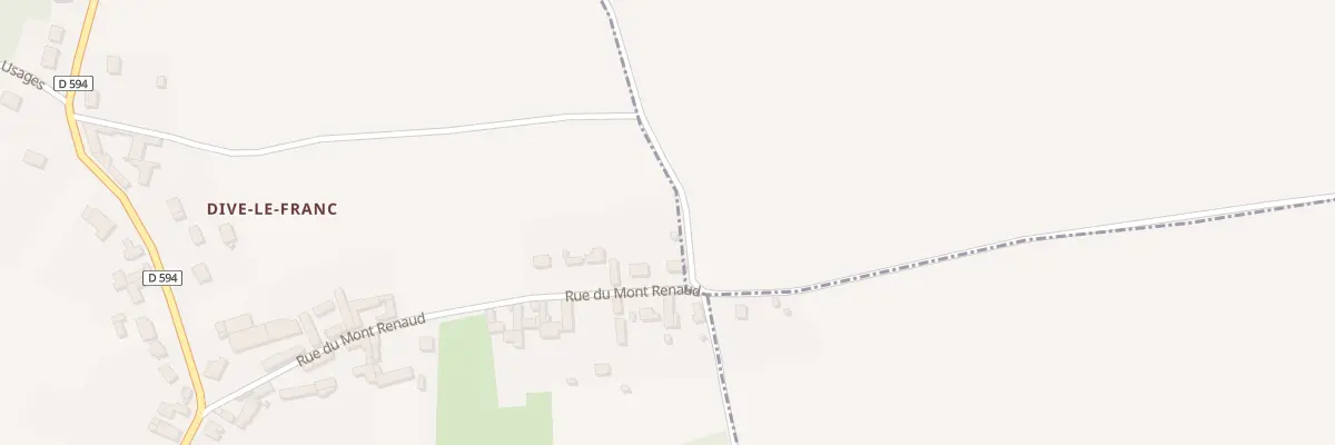 Plan du 23 Rue du Mont Renaud à Ville