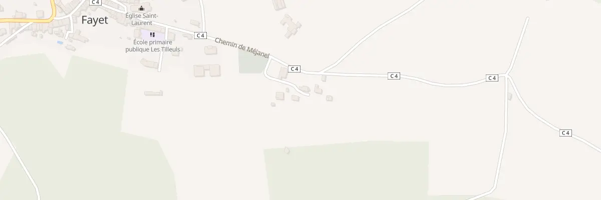 Plan du 5132A Lebes à Fayet
