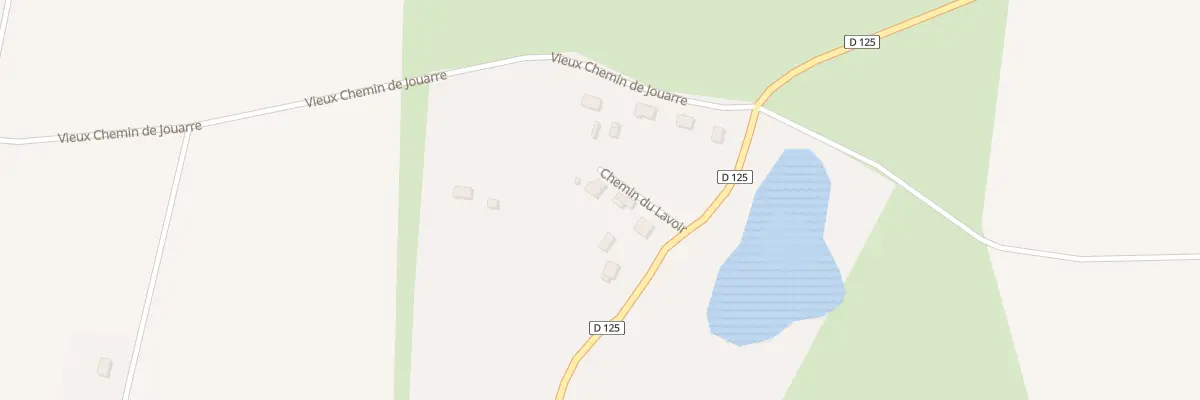 Plan du 5001 Che du Lavoir à Vaucourtois