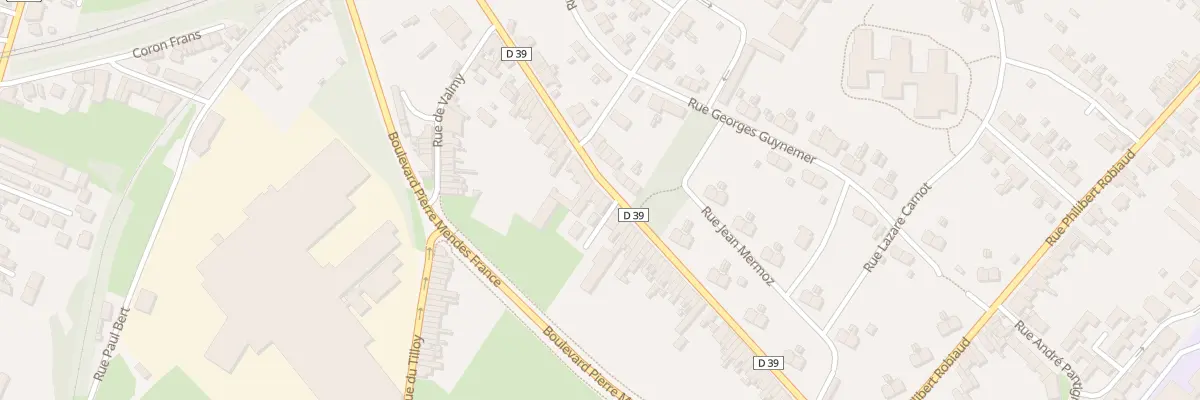 Plan du 390 Rue Henri Barbusse à Hénin-Beaumont