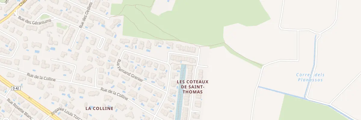 Plan du 52 Rue Lucie et Raymond Aubrac à Cabestany