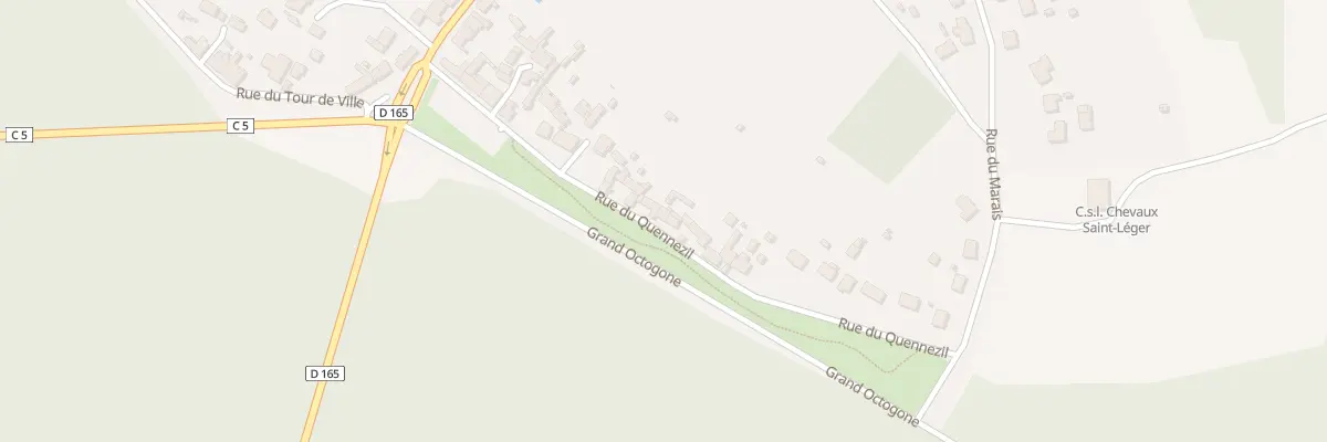 Plan du 32 Rue du Quennezil à Saint-Léger-aux-Bois