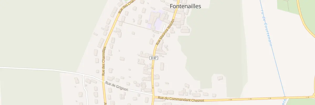 Plan du 257 Rue Maurice Wanlin à Fontenailles
