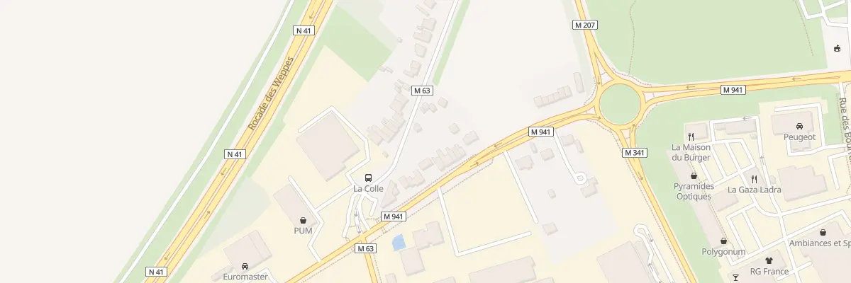 Plan du 321 Rue du Gen de Gaulle à Hallennes-lez-Haubourdin