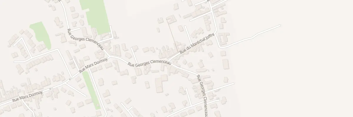 Plan du 2 Rue du Maréchal Joffre à Wavrin