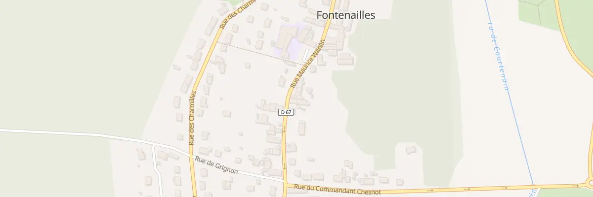 Plan du 243 Rue Maurice Wanlin à Fontenailles