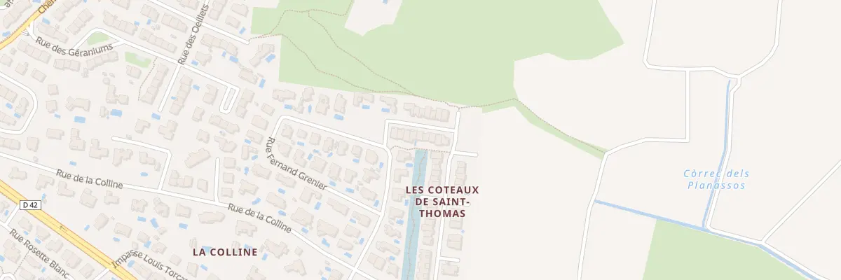 Plan du 50 Rue Lucie et Raymond Aubrac à Cabestany